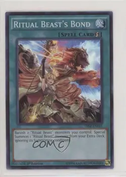 Super Rare - Ritual Beast's Bond 1st Ed. YuGiOh The Secret Forces #THSF-EN031 - Image 1