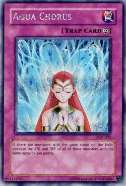 Aqua Chorus PCK-002 - Secret Rare - LP - Promo Yugioh Card - Image 1