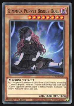 Gimmick Puppet Bisque Doll - LDS3-EN063 - Common - 1st Edition Yugioh - Image 1