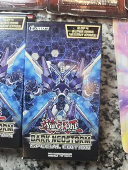 YUGIOH DARK NEOSTORM Booster Packs X3 Ancient Guardians X4 Brothers Legend X1 - Image 2