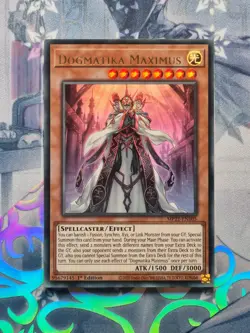 MP21-EN105 Dogmatika Maximus Ultra Rare 1st Edition Near Mint YuGiOh Card TCG - Image 1