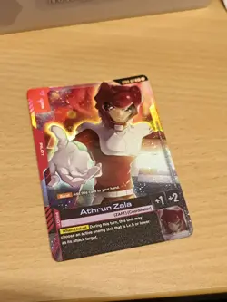 Athrun Zala ST04-11 C+ Alt Art Gundam Card Game SEED Strike - Image 1