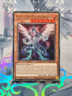 LDS2-EN047 Galaxy-Eyes Photon Dragon Ultra Rare 1st Edition Near Mint YuGiOh TCG - Image 1