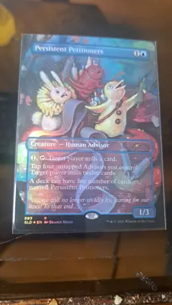 MTG PERSISTENT PETITIONERS (593) FOIL Secret Lair Rare Bonus Card - NM - Image 2