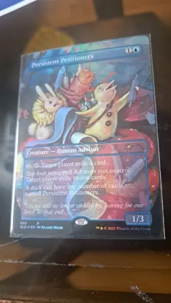 MTG PERSISTENT PETITIONERS (593) FOIL Secret Lair Rare Bonus Card - NM - Image 3