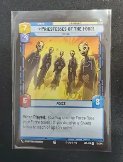 Priestesses of the Force - Eternal 072/264 Star Wars Unlimited TCG Card LOF NM - Image 1