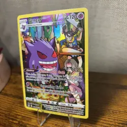 Gengar TG06/TG30 NM Trainer Gallery Holo Lost Origin Pokemon TCG Card - Image 3