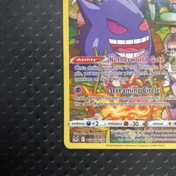 Gengar TG06/TG30 NM Trainer Gallery Holo Lost Origin Pokemon TCG Card - Image 4