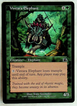Vintara Elephant - Prophecy Edition - 2000 - Magic The Gathering Card - Image 1