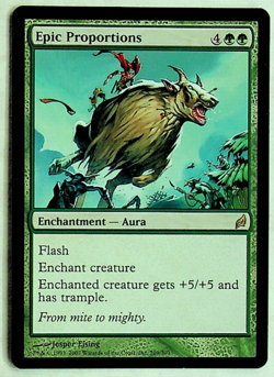 Epic Proportions - Lorwyn Ed. - 2007 - Magic the Gathering Card - Image 1