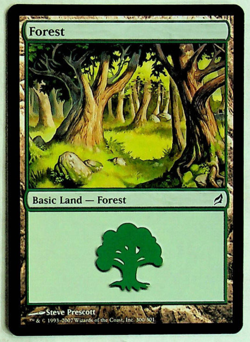 Forest #300 - Lorwyn Ed. - 2007 - Magic the Gathering Card - Image 1