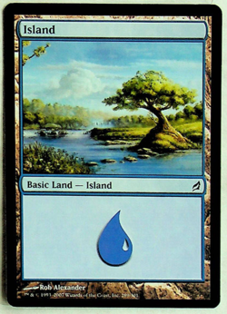 Island #289 - Lorwyn Ed. - 2007 - Magic the Gathering Card - Image 1