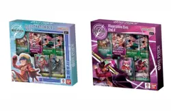 Bandai One Piece Trading Card Game: Illustration Box Volume 3 + 4 BUNDLE In hand - Image 1