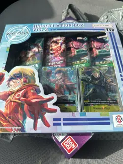 Bandai One Piece Trading Card Game: Illustration Box Volume 3 + 4 BUNDLE In hand - Image 2