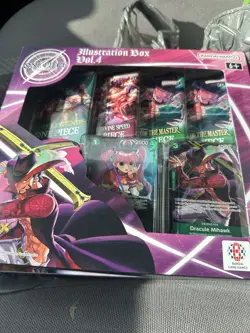 Bandai One Piece Trading Card Game: Illustration Box Volume 3 + 4 BUNDLE In hand - Image 3