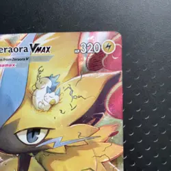Zeraora VMAX GG42/GG70 Crown Zenith: Galarian Gallery Holo Pokemon Card NM - Image 2