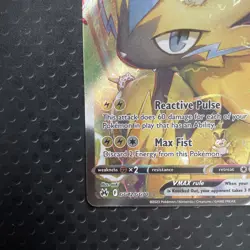Zeraora VMAX GG42/GG70 Crown Zenith: Galarian Gallery Holo Pokemon Card NM - Image 4