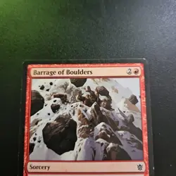 MTG Magic the Gathering Barrage of Boulders (100/282) Khans of Tarkir LP TCG CCG - Image 2