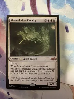 Moonshaker Cavalry Wilds of Eldraine MTG - Image 1