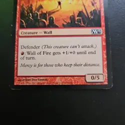 MTG Magic the Gathering Wall of Fire (156/260) Magic 2013 LP TCG CCG - Image 3