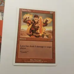 Lava Axe 7th Edition Regular Magic The Gathering Mtg - Image 2