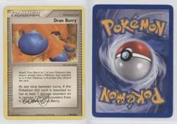 Oran Berry Pokemon EX Emerald #80 2005 2f4 - Image 3