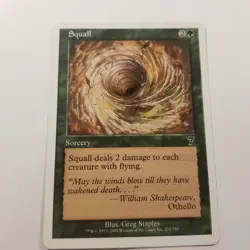 Squall 7th Edition Regular Magic The Gathering Mtg - Image 2