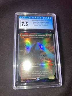 Magic MTG Buy-A-Box Promos Godzilla, King of the Monsters #275 CGC 7.5 - Image 1