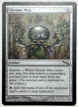 Chrome Mox Mirrodin 152/306 Regular 2003 Magic The Gathering MTG Donato Giancola - Image 1