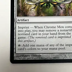 Chrome Mox Mirrodin 152/306 Regular 2003 Magic The Gathering MTG Donato Giancola - Image 4