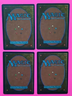 Magic the Gathering MTG Fourth (4th) Edition CREATURE BOND X 4 LP/EX C 1995! - Image 2