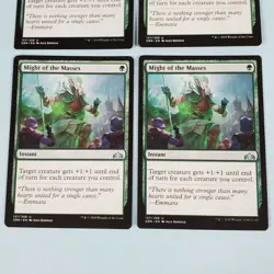 4x Might of the Masses - Guilds of Ravnica - 137/259 Uncommon - MTG Magic The G - Image 3