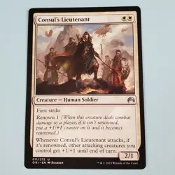 Consul's Lieutenant x 1 - Magic Origins - Uncommon - MTG Magic The Gathering - Image 1