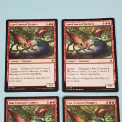 4x Sun-Crowned Hunters - Ixalan - MTG Magic The Gathering - Image 2