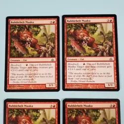4x Rubblebelt Maaka - Dragon's Maze -38/156 - MTG Magic The Gathering - Image 2