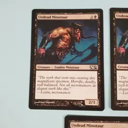 3x Undead Minotaur - Magic 2014 - MTG Magic The Gathering - Image 2