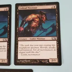 3x Undead Minotaur - Magic 2014 - MTG Magic The Gathering - Image 3