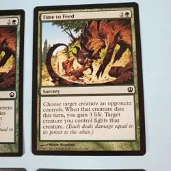 4x Time to Feed - Theros - MTG Magic The Gathering - Image 3