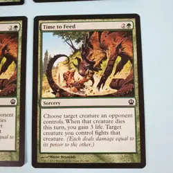 4x Time to Feed - Theros - MTG Magic The Gathering - Image 4