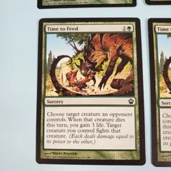 4x Time to Feed - Theros - MTG Magic The Gathering - Image 5