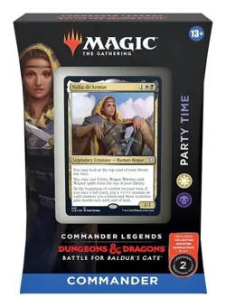 Commander Legends: Battle for Baldur's Gate Party Time Commander Deck MTG - Image 1