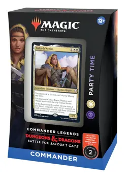 Commander Legends: Battle for Baldur's Gate Party Time Commander Deck MTG - Image 1