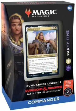 Commander Legends: Battle for Baldur's Gate Party Time Commander Deck MTG - Image 1