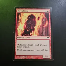 Magic the Gathering MTG Torch Fiend (106) Dark Ascension LP TCG CCG - Image 1