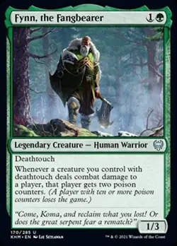 Fynn, the Fangbearer - Near Mint MTG Kaldheim - Image 1