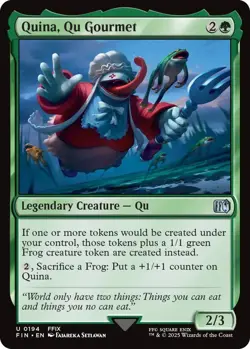 MTG Foil - Quina, Qu Gourmet - 194 / NM / English - Image 1