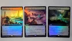 MTG | Aetherdrift Raceway Bundle | #424, 425, 426 | NM | Foil Extended Art - Image 1