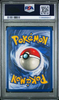 1999 POKEMON JUNGLE #45 RHYDON PSA 7 - Image 2