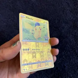 Pokemon - Pikachu - 028/078 - Reverse Holo Rare - Pokemon Go - NM/M - Image 3