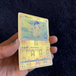 Pokemon - Pikachu - 028/078 - Reverse Holo Rare - Pokemon Go - NM/M - Image 4